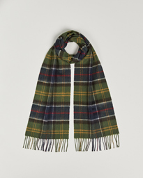  Merino Cashmere Tartan Scarf Classic Tartan