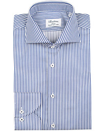  Slimline Stripe Shirt Blue/White