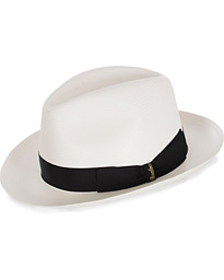  Panama Fine With Medium Brim White