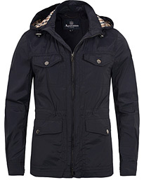 Aquascutum Masham Field Jacket Navy hos 