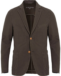  Jersey Patch Pocket Blazer Cocco Dark Brown