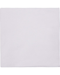  Ravenna Pocket Square White