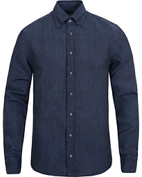  Harry Slim Fit Button Down Shirt Blue