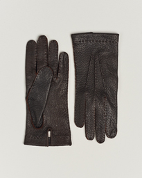  Peccary Handsewn Unlined Glove Espresso