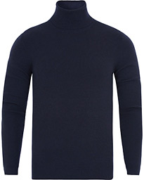  Merino Roll Neck Hunter Navy