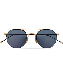  TB-903 Sunglasses 18 Carat Gold/Navy