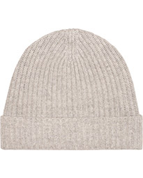  Cashmere Beanie Grey