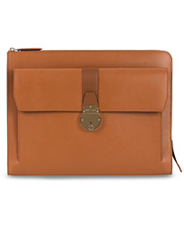  Grosvenor Leather Folio Tan