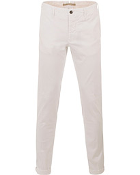  Slim Fit Stretch Slacks White