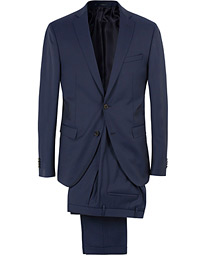 BOSS Reyno/Wave Wool Suit Dark Blue