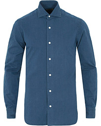  Dandylife Slim Fit Chambray Shirt Dark Blue