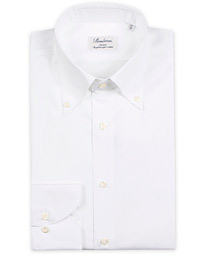  Slimline Button Down Shirt White