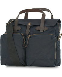  24-Hour Tin Briefcase Navy Canvas