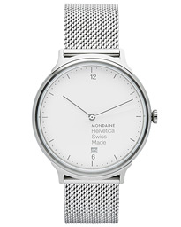  Helvetica Light T2 S/S White 38mm