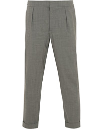  Nitro Pleated Trousers Light Grey