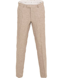  Diego Linen Trousers Beige