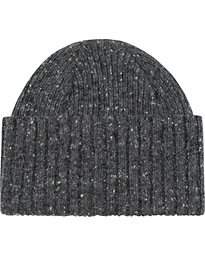  Merino Wool Donegal Hat Dark Grey