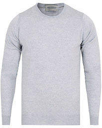  Lundy Merino Crew Neck Pullover Bardot Grey