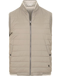  Reversible Hybrid Vest Light Grey Melange