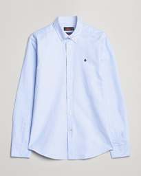  Oxford Button Down Cotton Shirt Light Blue