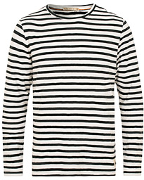  Orvar Stripe Crew Neck Off White