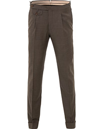  Jason Structured Trousers Brown