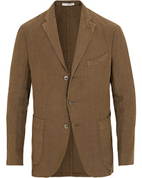  K Jacket Linen Blazer Brown