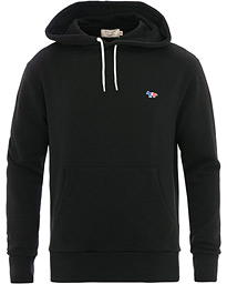  Hoodie Tricolor Fox Patch Black