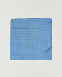  Handkerchief Dot Silk Sky Blue