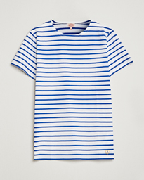  Hoëdic Boatneck Héritage Stripe T-shirt White/Blue