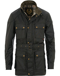  Trialmaster Waxed Jacket Black