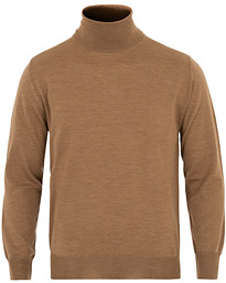  Merino Wool Turtleneck  Camel