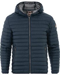  Floid Lightweight Down Hooded Jacket Navy