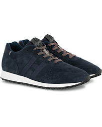  Classic Running Sneaker Navy Suede