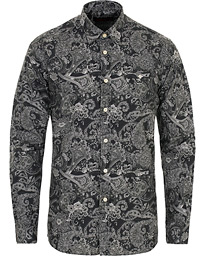  Montaron Printed Paisley Shirt Grey