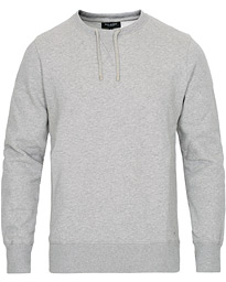  Drawstring Sweatshirt Grey Melange