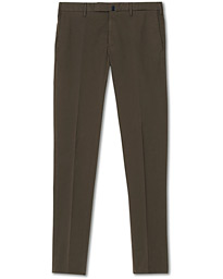  Slim Fit Stretch Chinos Dark Brown 