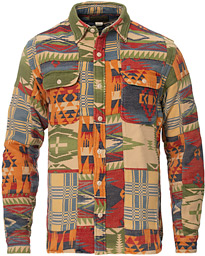  Matlock Patchwork Workshirt Red/Multi