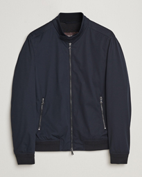  Harris Harrington Nylon Jacket Navy