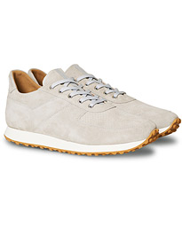 C.QP Stride Suede Running Sneaker Ghost