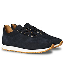 C.QP Stride Suede Running Sneaker Dust Blue