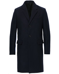  Rhine Recycled Melton Wool Coat Navy