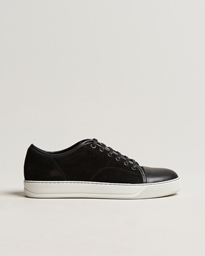  Nappa Cap Toe Sneaker Black