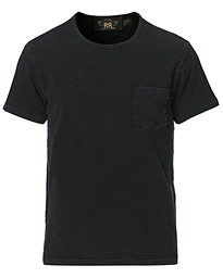  Washed Pocket Tee Black Indigo