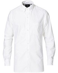  Oxford Button Down Shirt White