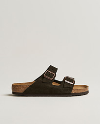 BIRKENSTOCK Arizona Soft Footbed Mocca Suede