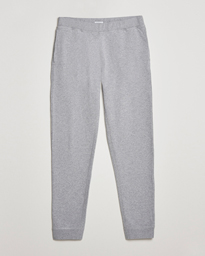  Cotton Loopback Track Pants Grey Melange