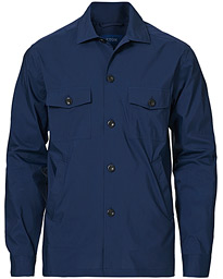  Cotton/Nylon Overshirt Navy