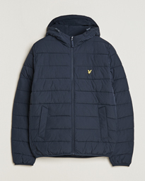 lyle scott puffer jacket black