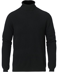  Cashmere Turtleneck Black